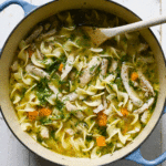 chicken noodles soup